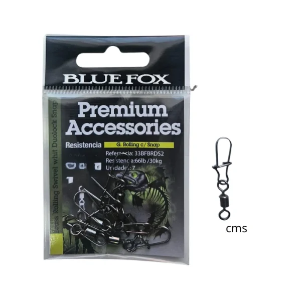 Destorcedor Blue Fox Giratorio Rolling