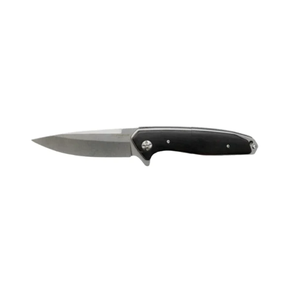 Navaja Schneide Messer Madera Oscura 440C