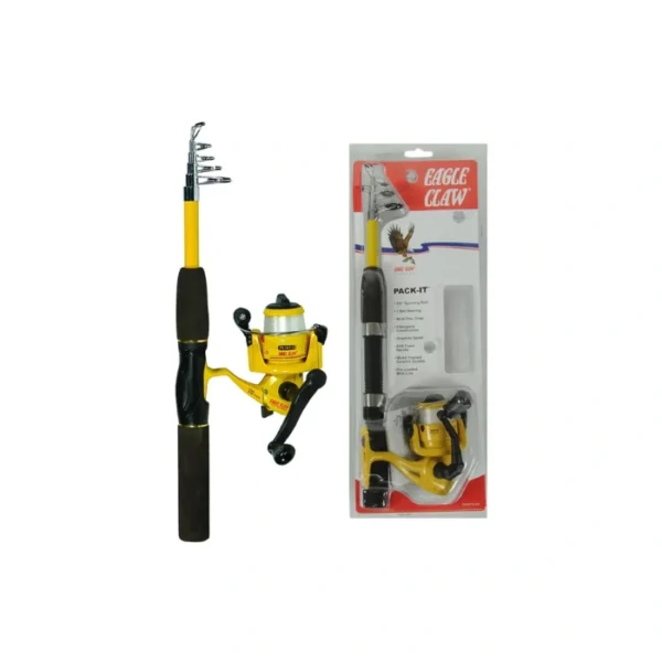 Pack de Pesca Telescópica Eagle Claw Pack-It